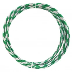 Mardi Gras Spot Toys 24" Green And Silver Glittered Hula Hoop (Dozen)