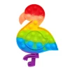 Plush Appeal, LLC Toys 7cm X 13cm Flamingo Fidget Popper - (Each)