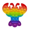 - No Manufacturer - 3cm X15cm Crawfish Fidget Popper - (Each) Toys