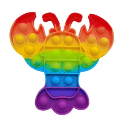 - No Manufacturer - 3cm X15cm Crawfish Fidget Popper - (Each) Toys