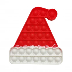 Plush Appeal, LLC Santa Hat Fidget Popper - 6cm X 13.5cm (Each)
