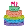 Plush Appeal, LLC Bright Birthday Cake Fidget Popper - 18cm X 15cm (Each) Toys