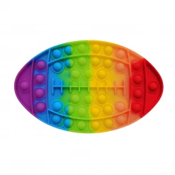 Plush Appeal, LLC Football Fidget Popper - 5cm X 11.5cm (Each)