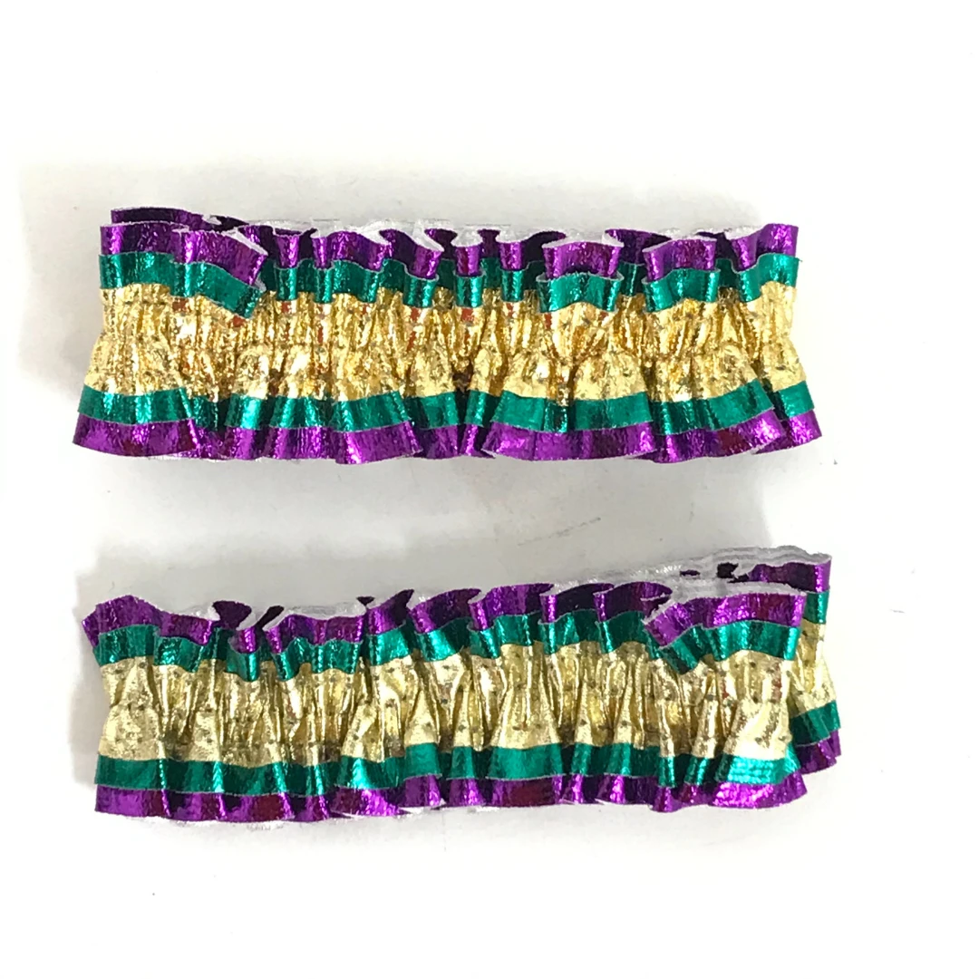 Mardi Gras Spot Mardi Gras Arm Band (Each) Novelties 4 Mardi Gras Spot Mardi Gras Arm Band (Each) Novelties
