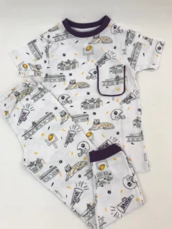 Sale Gifts & Apparel Purple & Gold LSU Organic Pajamas (Each)