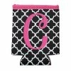 Sale Black To Basics Monogram Coozie "C" (Each) Party Supplies 1 Sale Black To Basics Monogram Coozie "C" (Each) Party Supplies