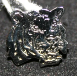 MGSPOT Gifts & Apparel Gold Tone Tiger Face Tie Tac (Each)