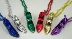SBDOZEN 33" 7.5mm Shoe Mardi Gras Beads - 6 Colors (Dozen) 36 SBDOZEN 33