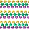 Mardi Gras Spot 72" 20mm Round Metallic Purple, Gold And Green Mardi Gras Beads - Case (4 Dozen) 1 Mardi Gras Spot 72" 20mm Round Metallic Purple, Gold And Green Mardi Gras Beads - Case (4 Dozen)