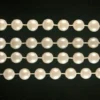 Mardi Gras Spot 48" 14mm Round Pearl White Mardi Gras Beads