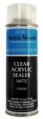 Plush Appeal, LLC Clear Acrylic Sealer Spray Matte 6OZ (Each) Party Supplies