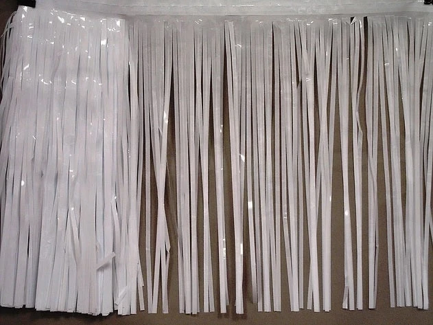 Plush Appeal, LLC 10' X 15" White Fringe - 1 Ply (Each) Party Supplies 3 Plush Appeal, LLC 10' X 15" White Fringe - 1 Ply (Each) Party Supplies