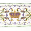 MGSPOT Small Rectangular Mardi Gras Platter (Each) Tableware 1 MGSPOT Small Rectangular Mardi Gras Platter (Each) Tableware