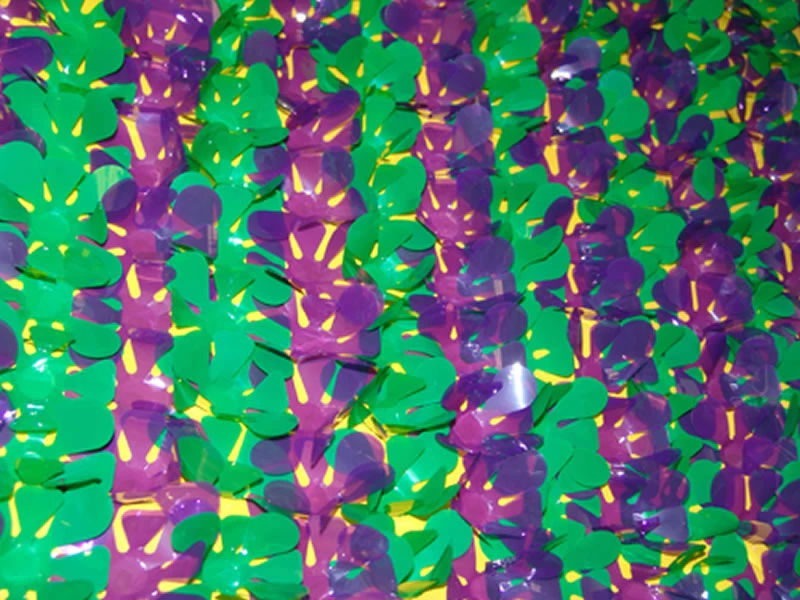 Mardi Gras Spot Mardi Gras Vinyl Petal Paper 30' X 3' (Roll) Mardi Gras Spot Mardi Gras Vinyl Petal Paper 30' X 3' (Roll)