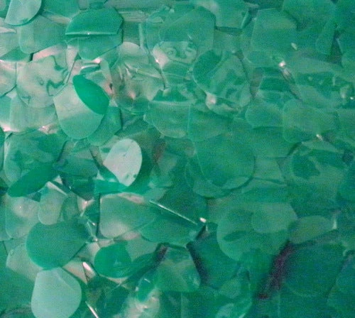 Mardi Gras Spot Dark Green Vinyl Petal Paper 30" X 3" (Roll) 3 Mardi Gras Spot Dark Green Vinyl Petal Paper 30" X 3" (Roll)