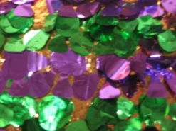 Mardi Gras Spot Party Supplies Mardi Gras Metallic Petal Paper 30' X 3' (Roll)