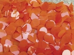 Plush Appeal, LLC Orange Vinyl Petal Paper 30' X 3' (Roll)