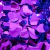 Mardi Gras Spot Metallic Purple Vinyl Petal Paper 30' X 3' (Roll) Party Supplies