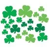 Plush Appeal, LLC Printed Shamrock Cutouts 5" - 11 1/2" (20 Pieces) Party Supplies 1 Plush Appeal, LLC Printed Shamrock Cutouts 5" - 11 1/2" (20 Pieces) Party Supplies