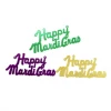 Mardi Gras Spot Happy Mardi Gras Confetti (Each) Party Supplies 1 Mardi Gras Spot Happy Mardi Gras Confetti (Each) Party Supplies