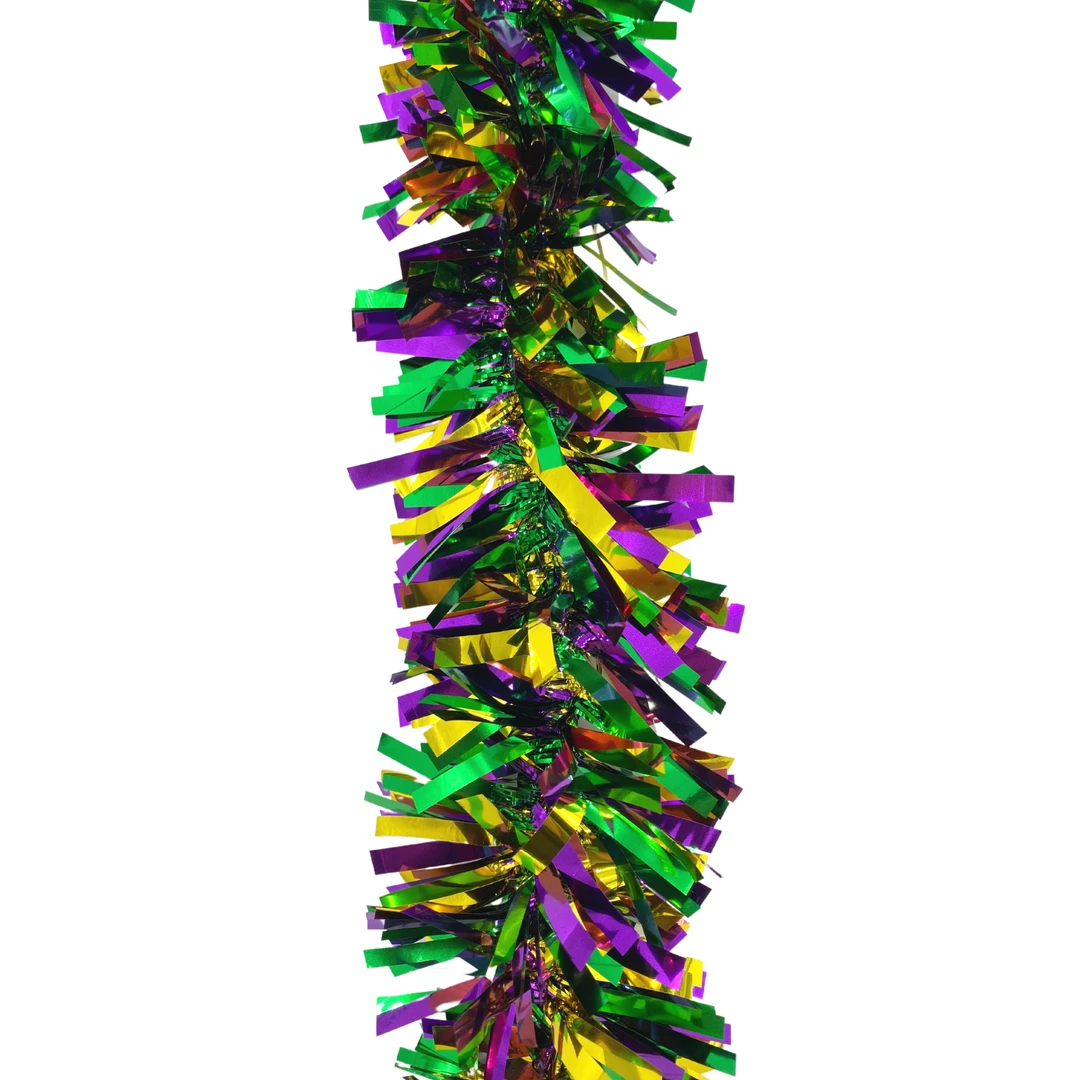 - No Manufacturer - Party Supplies Purple, Green, And Gold Garland 15' X 4" (Each) - No Manufacturer - Party Supplies Purple, Green, And Gold Garland 15' X 4" (Each)