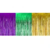Plush Appeal, LLC 10' X 15" Purple, Green, And Gold Metallic Fringe (Each) Party Supplies 1 Plush Appeal, LLC 10' X 15" Purple, Green, And Gold Metallic Fringe (Each) Party Supplies