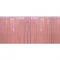 Plush Appeal, LLC Party Supplies 10' X 15" Light Pink Fringe (Each)