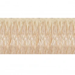Plush Appeal, LLC Party Supplies 10' X 15" Matte Gold Fringe (Each)