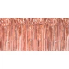Plush Appeal, LLC Party Supplies 10' X 15" Matte Rose Gold Fringe (Each) 2 Plush Appeal, LLC Party Supplies 10' X 15" Matte Rose Gold Fringe (Each)