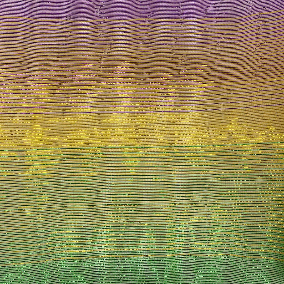 - No Manufacturer - Party Supplies 21"x 10yds Ombre Mardi Gras Mesh (Each) 4 - No Manufacturer - Party Supplies 21"x 10yds Ombre Mardi Gras Mesh (Each)
