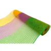 - No Manufacturer - 21"x 10yds Trinity Of Color Mardi Gras Mesh (Each) 1 - No Manufacturer - 21"x 10yds Trinity Of Color Mardi Gras Mesh (Each)