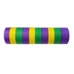 - No Manufacturer - Purple Green And Gold Serpentine Streamers (Each)