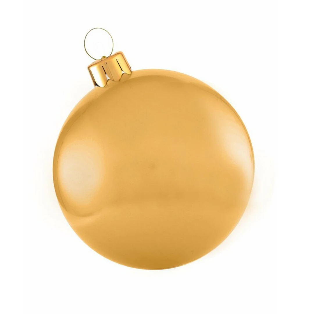 Plush Appeal, LLC Party Supplies 18" Vintage Gold Holiball (Each) 3 Plush Appeal, LLC Party Supplies 18" Vintage Gold Holiball (Each)