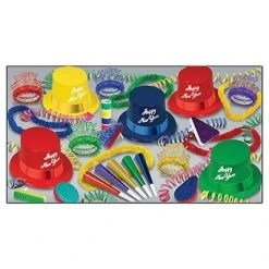 Plush Appeal, LLC Party Supplies Legacy New Year's Eve Assortment For 10 Kit (Each)