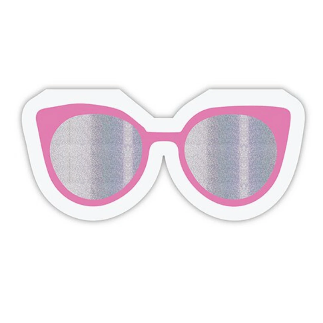 - No Manufacturer - Sunglasses Die-Cut Napkins - 3" X 6.25" (20 Count) 3 - No Manufacturer - Sunglasses Die-Cut Napkins - 3" X 6.25" (20 Count)