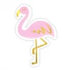 Plush Appeal, LLC Flamingo Die-Cut Napkins - 9" X 6" (16 Count) Party Supplies