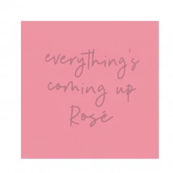 Plush Appeal, LLC 5" Everything Coming Up Rose Napkins (20 Ct) Party Supplies