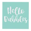 Plush Appeal, LLC Hello Bubbles Napkins - 5" X 5" (20 Count) 2 Plush Appeal, LLC Hello Bubbles Napkins - 5" X 5" (20 Count)
