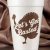 Plush Appeal, LLC 16oz Let's Get Basted Foam Cups (10 Ct) 2 Plush Appeal, LLC 16oz Let's Get Basted Foam Cups (10 Ct)