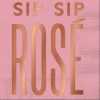 Plush Appeal, LLC Sip Sip Rose Cocktail Napkins - 5" X 5" (20 Count) 2 Plush Appeal, LLC Sip Sip Rose Cocktail Napkins - 5" X 5" (20 Count)