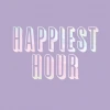 Plush Appeal, LLC Party Supplies Happiest Hour Cocktail Napkins - 5" X 5" (20 Count)