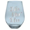 Plush Appeal, LLC 30oz HO HO HO Stemless Wine Glass (Each)
