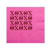 MGSPOT XOXO Napkins - 5" X 5" (20 Count) 2 MGSPOT XOXO Napkins - 5" X 5" (20 Count)
