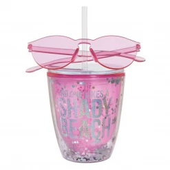 MGSPOT No One Likes A Shady Beach Tumbler & Sunglasses (Each) Party Supplies