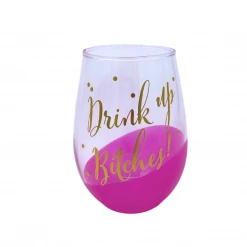 MGSPOT "Drink Up Bitches" Wine Glass - 20oz (Each)