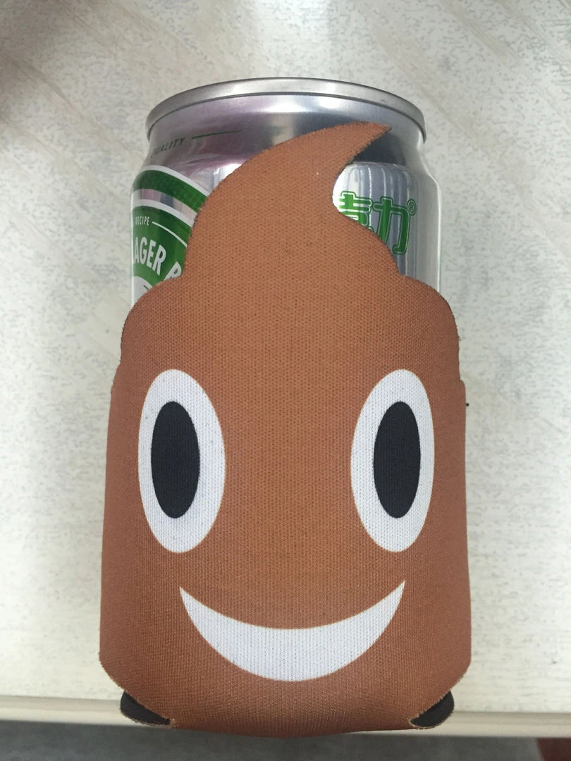 Mardi Gras Spot Poop Coozie - Neoprene (Each) 3 Mardi Gras Spot Poop Coozie - Neoprene (Each)