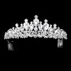 Plush Appeal, LLC Crystal Teardrop Cluster Tiara (Each) Headbands 2 Plush Appeal, LLC Crystal Teardrop Cluster Tiara (Each) Headbands