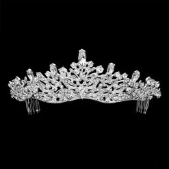 Plush Appeal, LLC Marquise Crystal Rhinestrone Princess Tiara (Each) Headbands