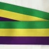 Plush Appeal, LLC Party Supplies 2" X 6yds Purple, Green And Gold Grosgrain Ribbon (Each) 2 Plush Appeal, LLC Party Supplies 2" X 6yds Purple, Green And Gold Grosgrain Ribbon (Each)