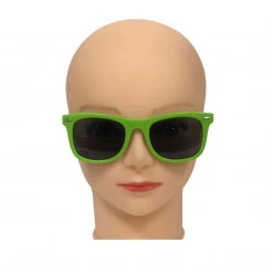 Mardi Gras Spot Lime Green Adult Sunglasses (Each) 7 Mardi Gras Spot Lime Green Adult Sunglasses (Each)